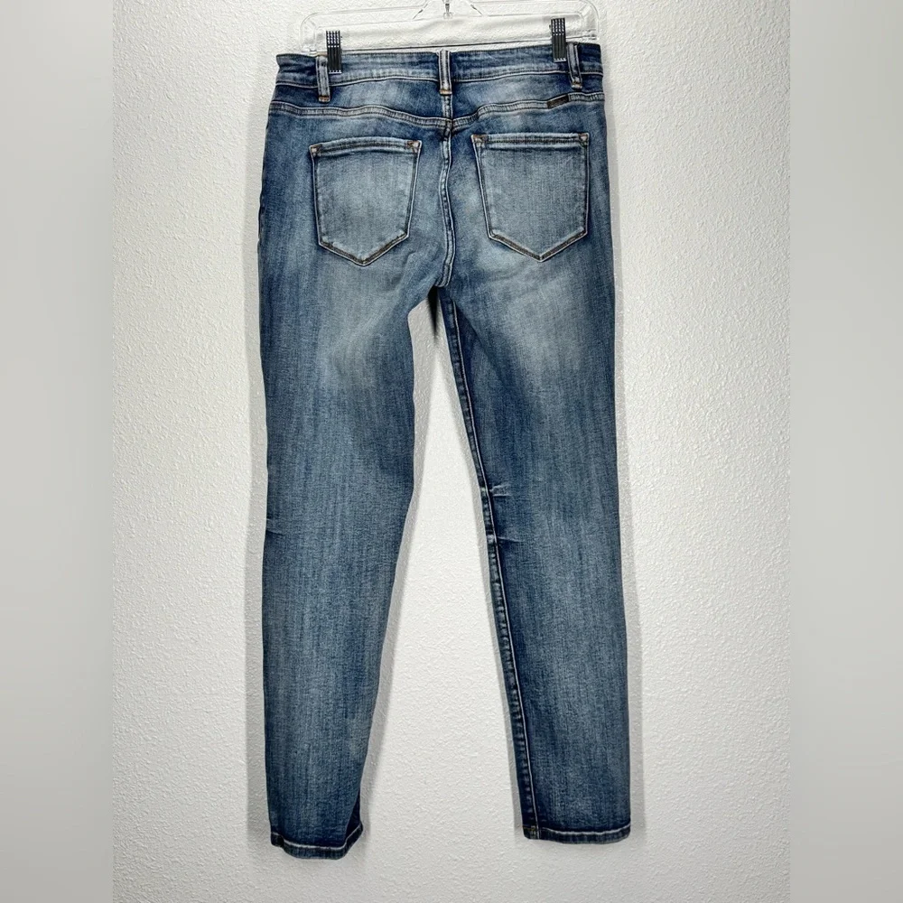 KanCan Estilo Button Fly Distressed Faded Wash Style KC5118D Skinny Size 9/28 - Picture 2 of 9